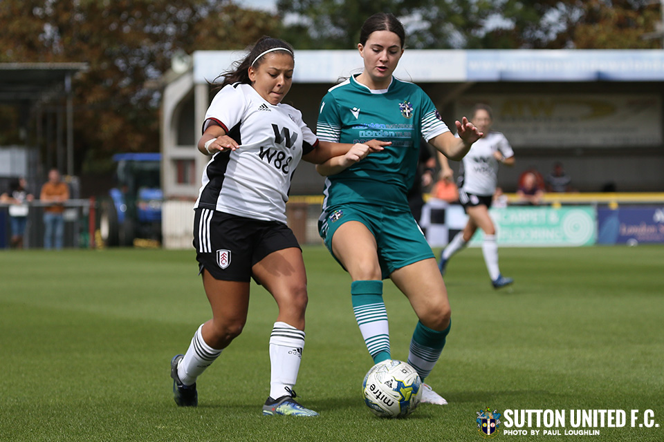 Ruby Murtagh Women's team beaten narrowly by Fulham