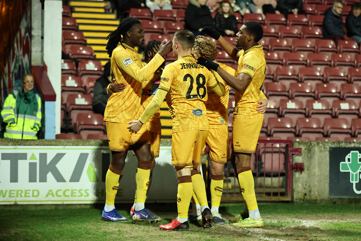 Report: Scunthorpe United 1-2 Sutton United - Sutton United Football Club