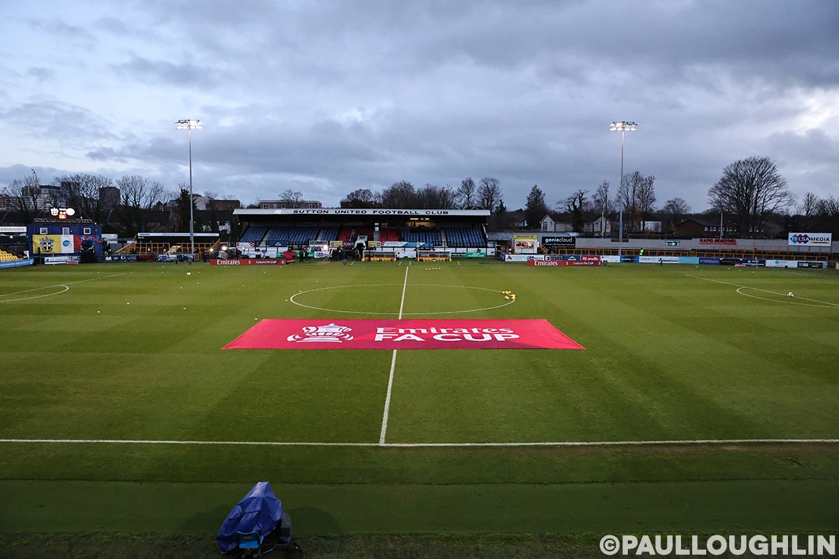 Report: FC Halifax Town 1-1 Sutton United - Sutton United Football Club